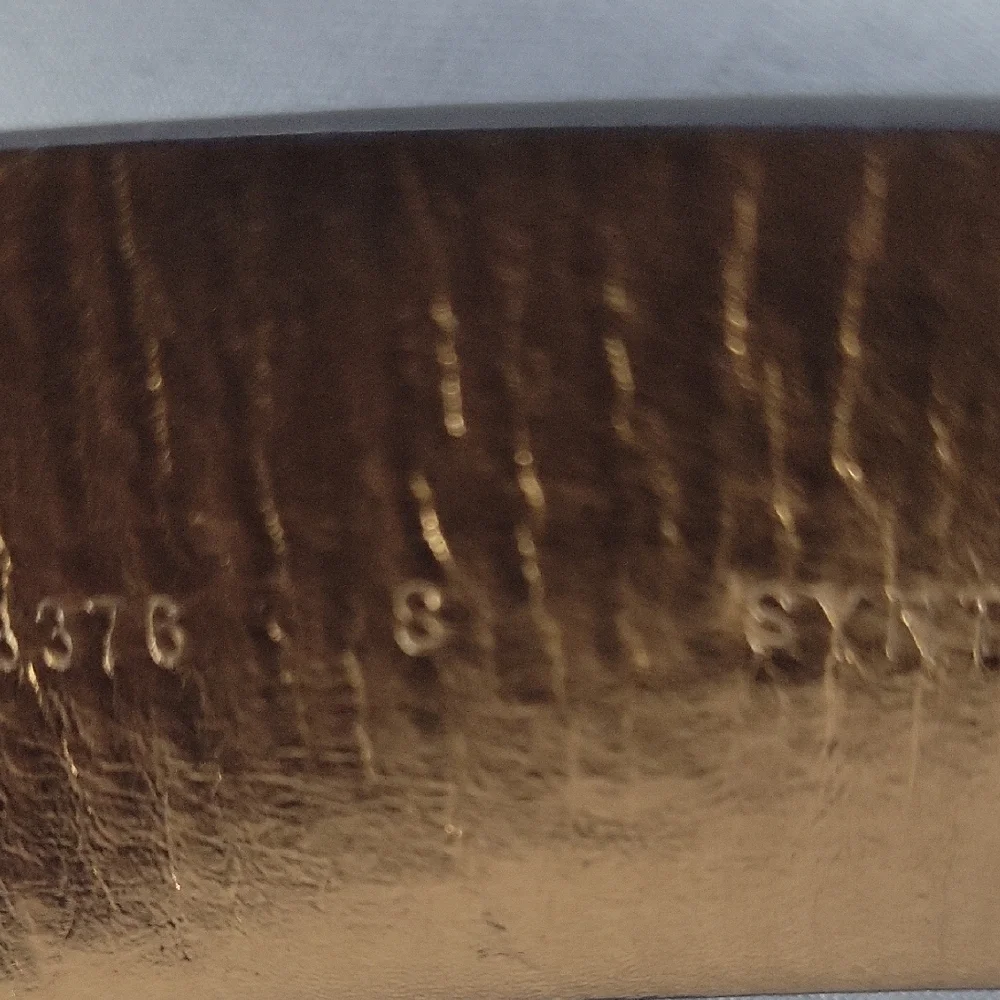 Michael Kors Dark Brown Belt with Gold Logo - Picture 6 of 8